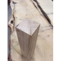 Kantholz, Sparren, Balken, Eiche, rustikal, Vollholz, Tischbein, 50cm 10/10cm, verleimt, Handwerk, Bau